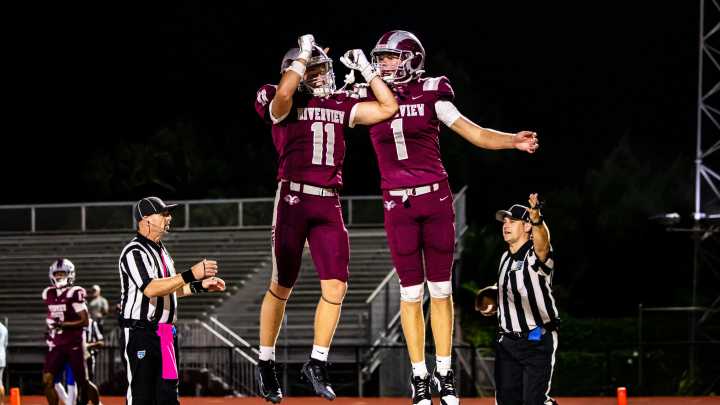 Photos from Riverview's football win over IMG Academy Junior National