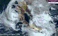 “Raymond” se degrada a depresión tropical antes de impactar México
