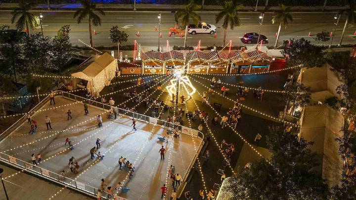 You Can Go Ice-Skating Outdoors (On Real Ice!) in Palm Beach Next Month