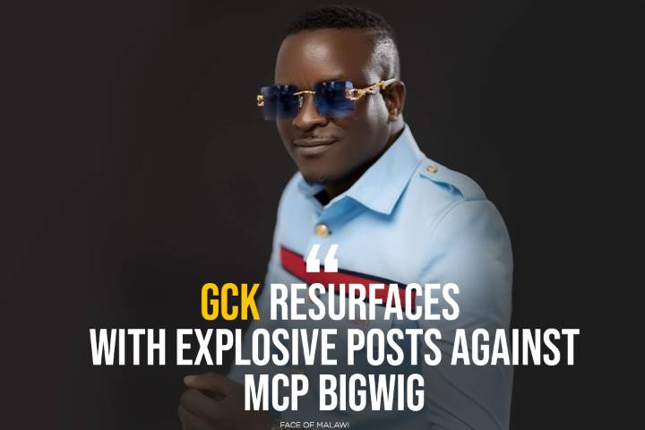 Gerald Chamvez Kampanikiza Resurfaces With Explosive Posts Against MCP Bigwig