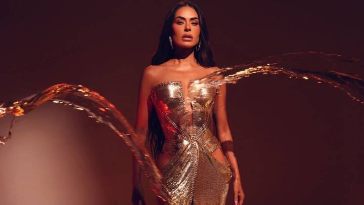 Galilea Montijo luce elegante vestido en la final de La Casa de los Famosos México