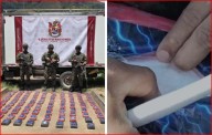 Ejército: Incautan 99 kilos de cocaína en carreteras del Huila