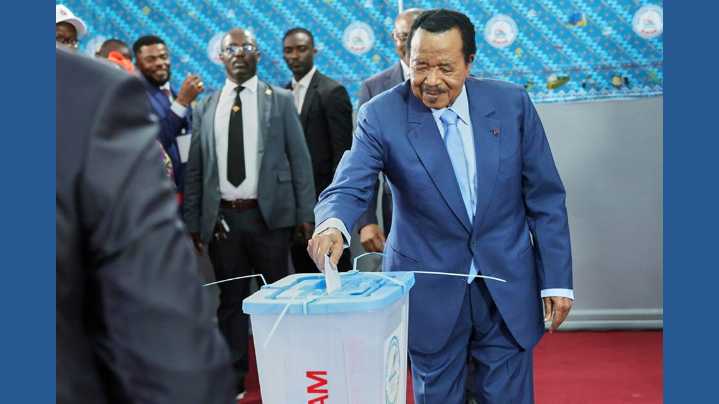 World's oldest president could extend his rule as Cameroon votes in an election