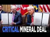 WATCH: Trump Signs Agreement On Critical And Rare Earth Minerals With Australia