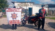 Detienen a Motociclista en Ciudad Victoria por Presunta Posesión de Droga