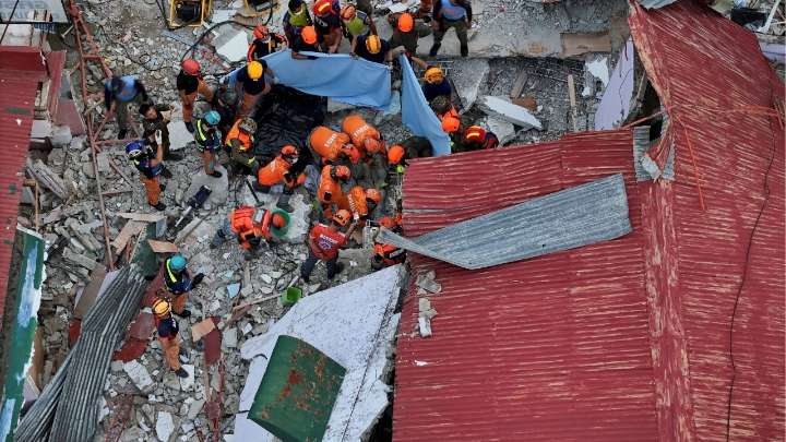 Rescuers Hunt for Survivors After Philippines’ Deadliest Quake in Over a Decade Kills at Least 69