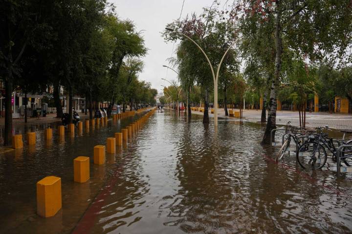 La borrasca sin nombre que ha inundado Sevilla