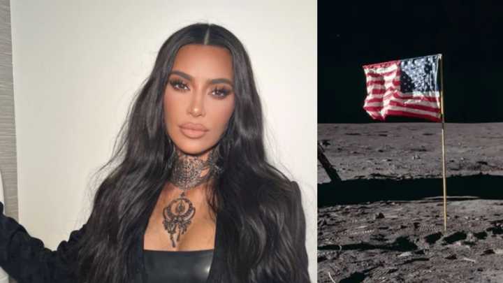 Kim Kardashian cuestionó la llegada a la Luna de Estados Unidos y la Nasa le respondió: ‘Ya hemos estado 6 veces’