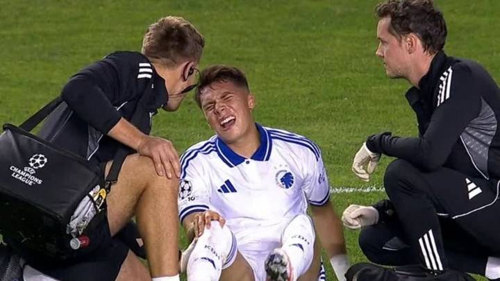 Rodrigo Huescas se lesionó con el Copenhague a meses del Mundial