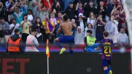 Araujo hace olvidar a Lewandowski y Ferran con un gol ‘9’ que rescata al Barça contra el Girona en el derbi catalán