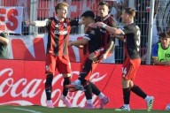 ¡La ley del ex y el morbo!: Maxi Salas convirtió el gol del triunfo de River ante Racing, no lo gritó y las redes explotan