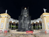 ¡Renovado y deslumbrante! El Monumento a La Chinita se prepara para “la bajada”.