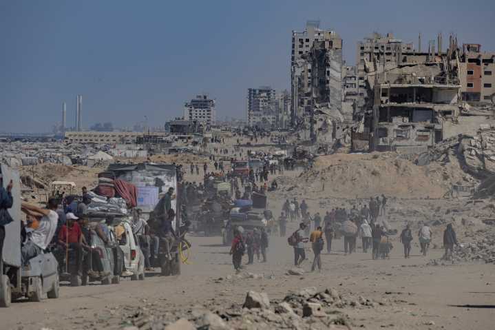 Cesaron las bombas, pero en Gaza ven poco que celebrar
