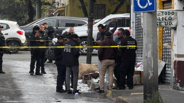 Reportan Restos Humanos en Tepito Hoy, pero Era una Máscara que Simulaba una Cabeza Humana