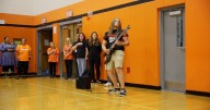 ‘He's a rock star!’: Akron High School senior wows school & social media with guitar solo