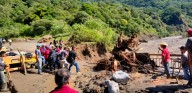 Pahuatlán lleva tres días incomunicado; alertan que comienza desabasto de alimentos y agua