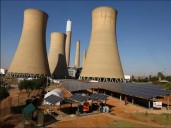 In South Africa's coal heartland, a small solar city emerges