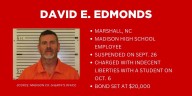 CHARGED: Madison High teacher David Edmonds