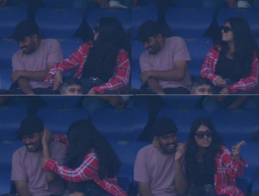 India vs West Indies 2nd Test: Girl slaps boy and grabs neck; video goes viral
