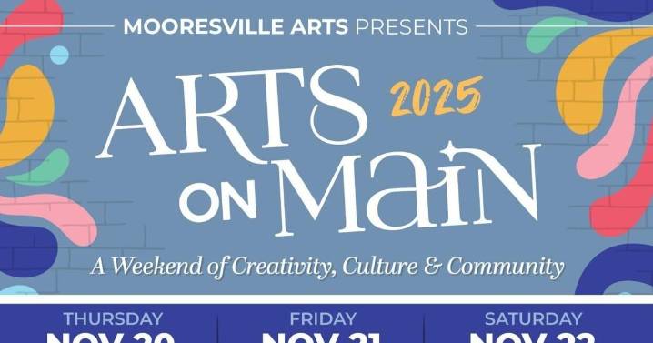Arts on Main set for November in downtown Mooresville