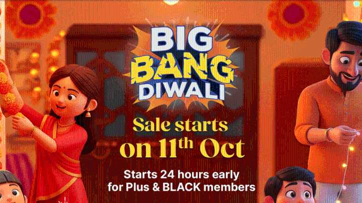 Flipkart Big Bang Diwali Sale 2025: Dates, early access and bank offers revealed