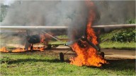 FANB inutiliza tres narcoaeronaves, una pista clandestina y 3 mil litros de combustible en el sur del país
