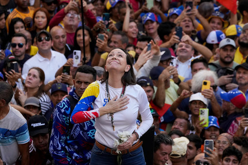 Líder opositora venezolana María Corina Machado gana el Premio Nobel de la Paz