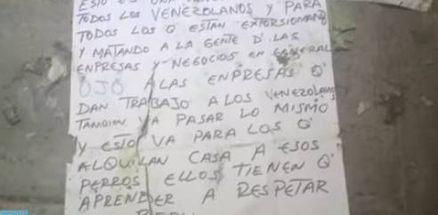 Volaron en mil pedazos una casa como amenaza a los venezolanos en Perú (VIDEO)