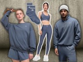 Alo Yoga Bluestone is just in with pullovers, leggings and sweatpants from $32
