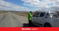 Policía Controles vehiculares de la Caminera Tehuelches
