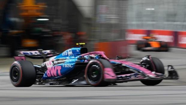 Colapinto terminó 19° en las prácticas libres 1 y 2 del GP de Singapur