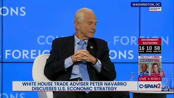 Peter Navarro's Simmering Rage Over A Valid Question About Cutting Research Funding