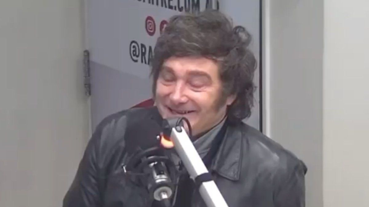 Milei se puso a llorar en vivo durante una entrevista: "Salgamos de este tema"
