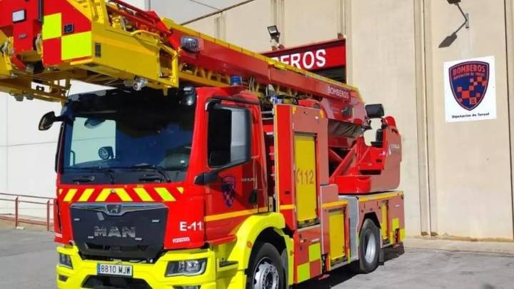 Muere un hombre en un incendio en su casa en Teruel