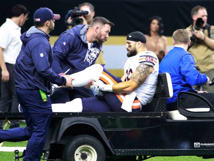 Today in Chicago History: 'Save my leg, please,' Bears tight end Zach Miller tells surgeon after injury
