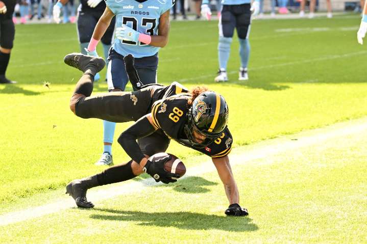 Ticats strength hold of first in East while ending Argonauts’ playoff hopes with win