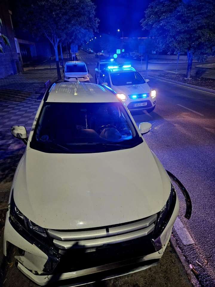 Denunciado el conductor de un vehículo por darse a la fuga en un accidente en Cuenca