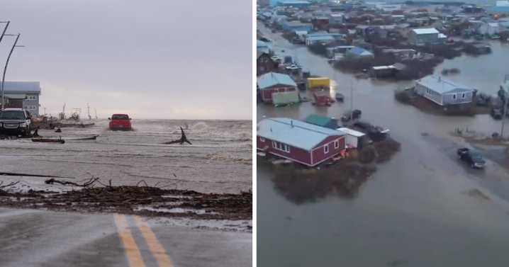 Dunleavy declares disaster after Alaska storm causes flooding along west coast