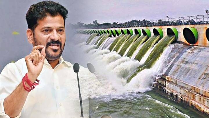 CM Revanth Reddy directs officials on Kaleshwaram repairs
