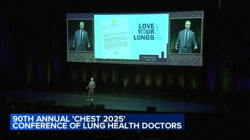 Chicago Mayor Brandon Johnson declares Oct. 19 'Love Your Lungs Day' as doctors gather at McCormick Place for CHEST conference