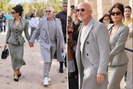 Jeff Bezos and Lauren Sánchez wear matching outfits at Paris Fashion Week