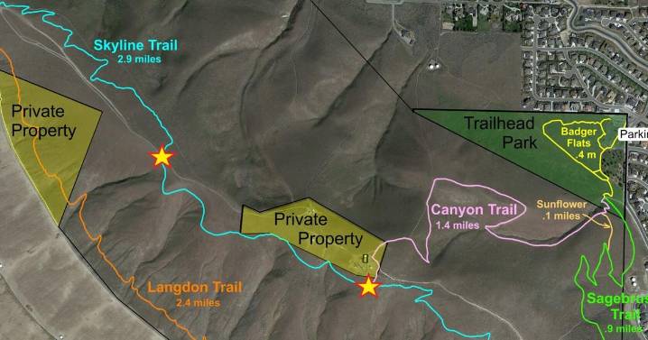 Badger Mountain's Skyline Trail summit to close for 6 days for renovations