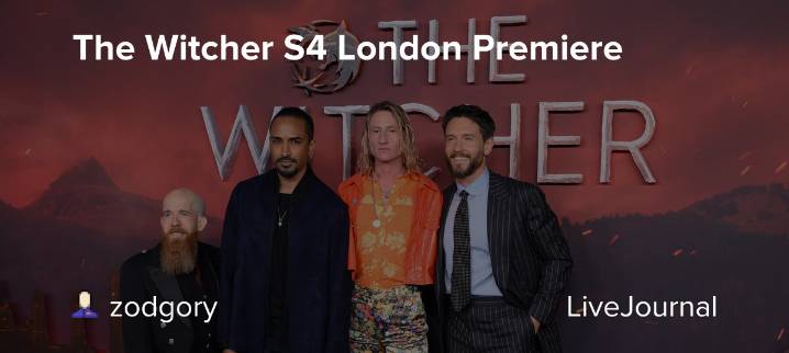 The Witcher S4 London Premiere: ohnotheydidnt