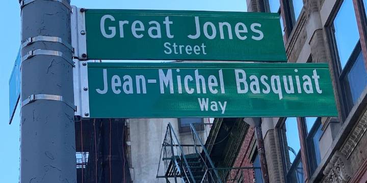 Nueva York rinde homenaje a Jean-Michel Basquiat con una calle que lleva su nombre