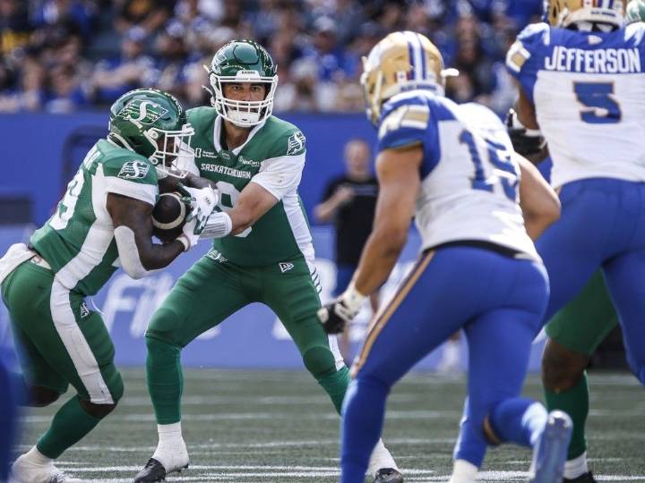 Maier, other backups to play as Roughriders visit Winnipeg | Grande Prairie Daily Herald Tribune
