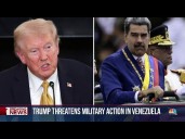 Trump threatens military action in Venezuela, escalates Colombia tensions