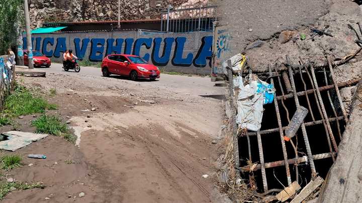 Óvalo de vía Evitamiento en Ayacucho: vehículos dañados y vecinos afectados por el mal estado de la pista
