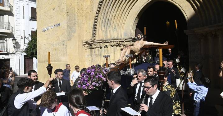 El Cristo de las Aguas de Palma del Río en el Magno Vía Crucis de Córdoba