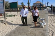 El Ayuntamiento permite desde hoy y hasta el 15 de  marzo la presencia de perros en las playas de Chiclana