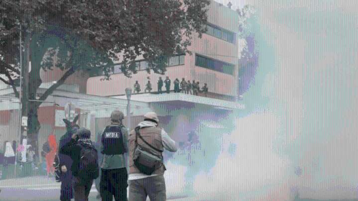 After 'No Kings,' protesters tear gassed at Portland ICE facility